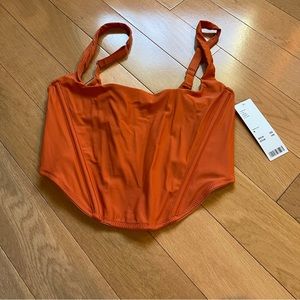 Out from under corset